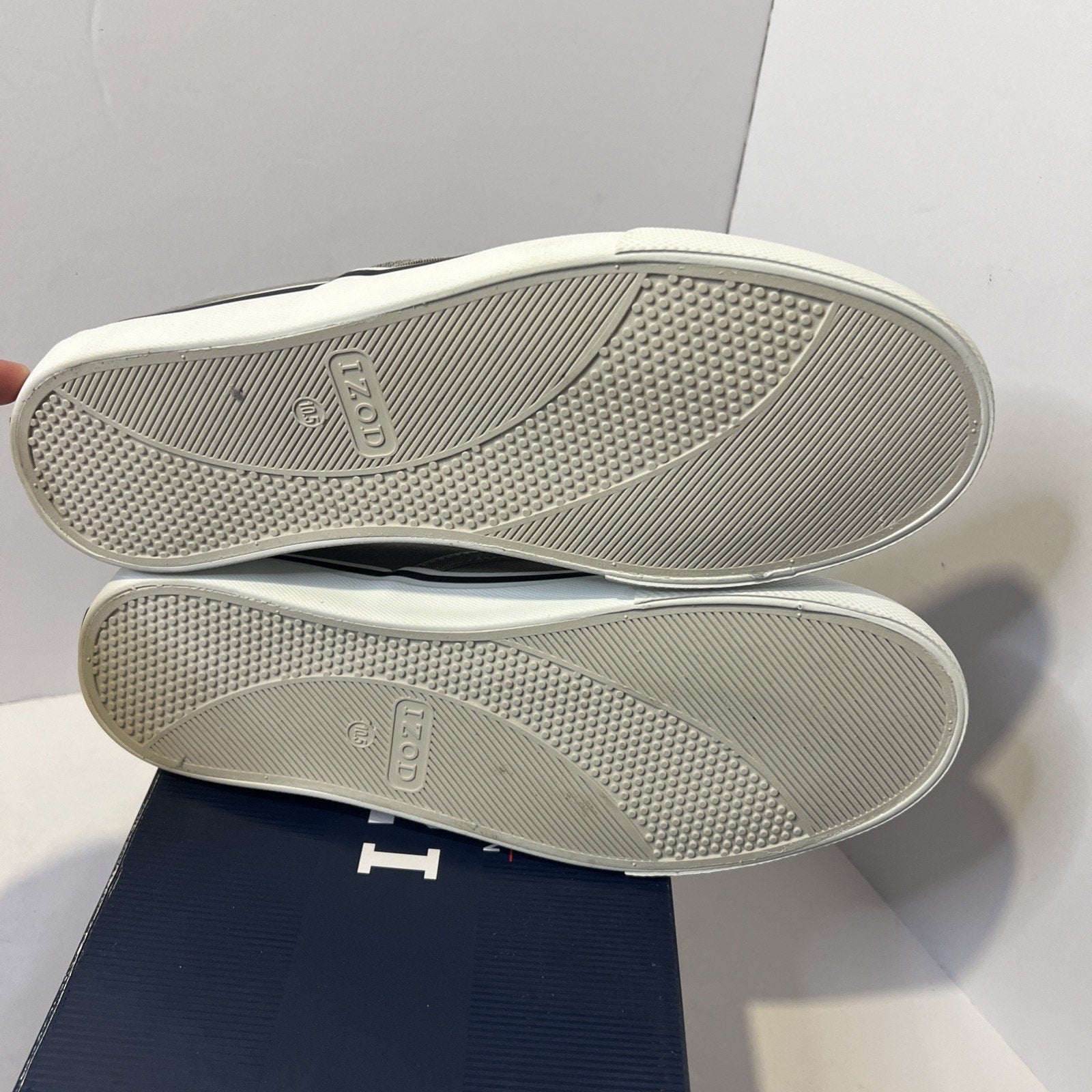 Size 10.5 - Izod Slip On Grey