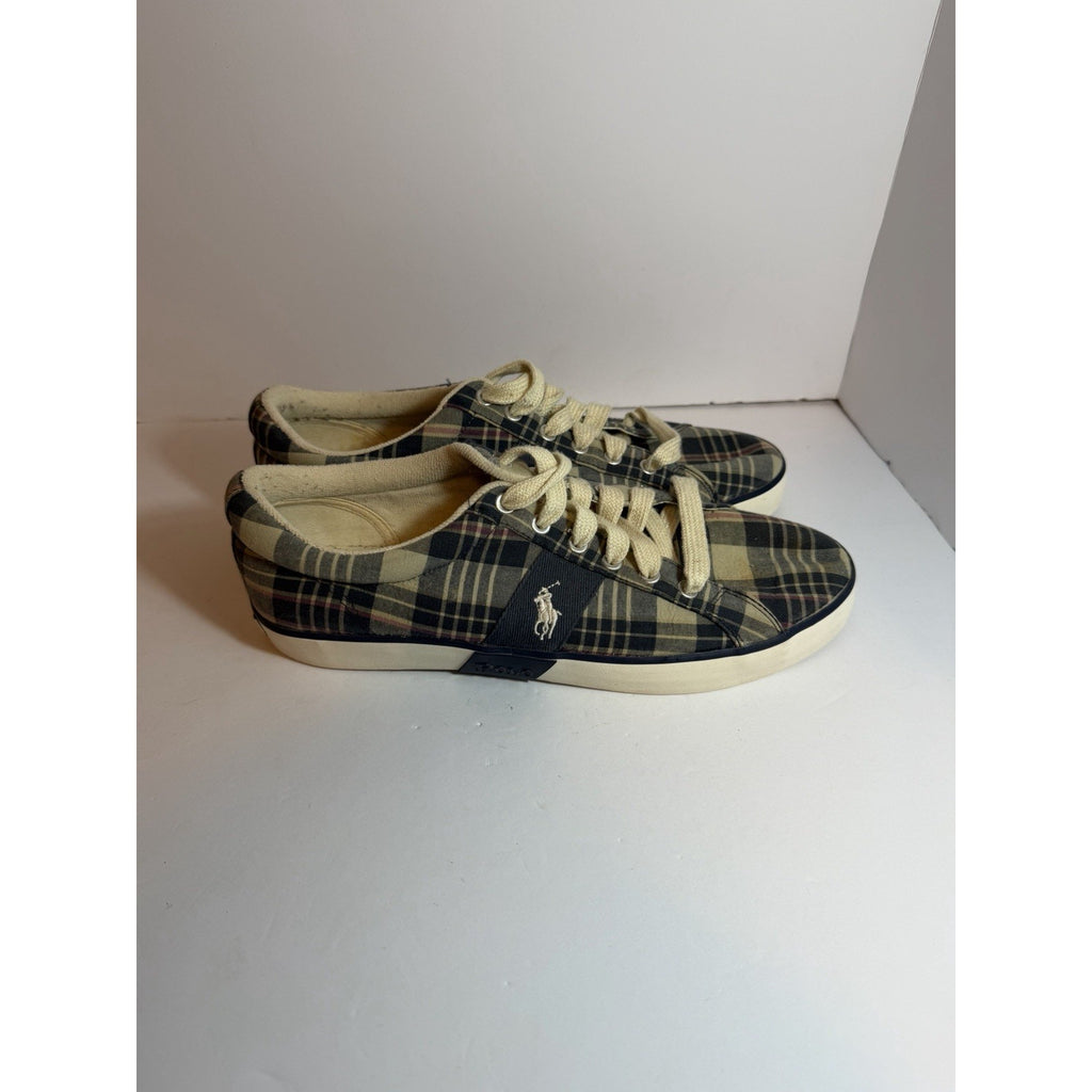 Size 10 - Polo Plaid Dress Shoes
