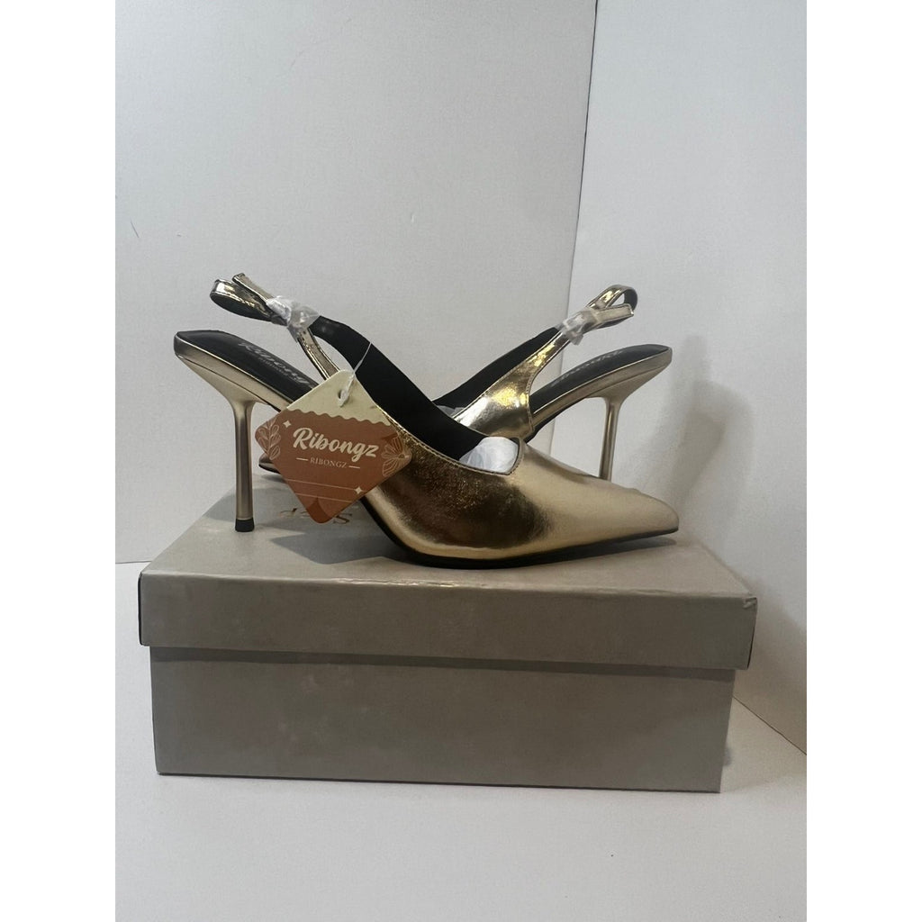 Size 8 Women- Ribong high heels