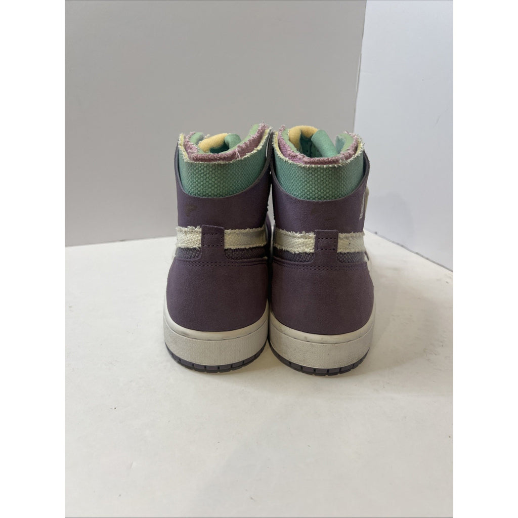 Size 13 - Jordan 1 Cmfrt Purple And Green