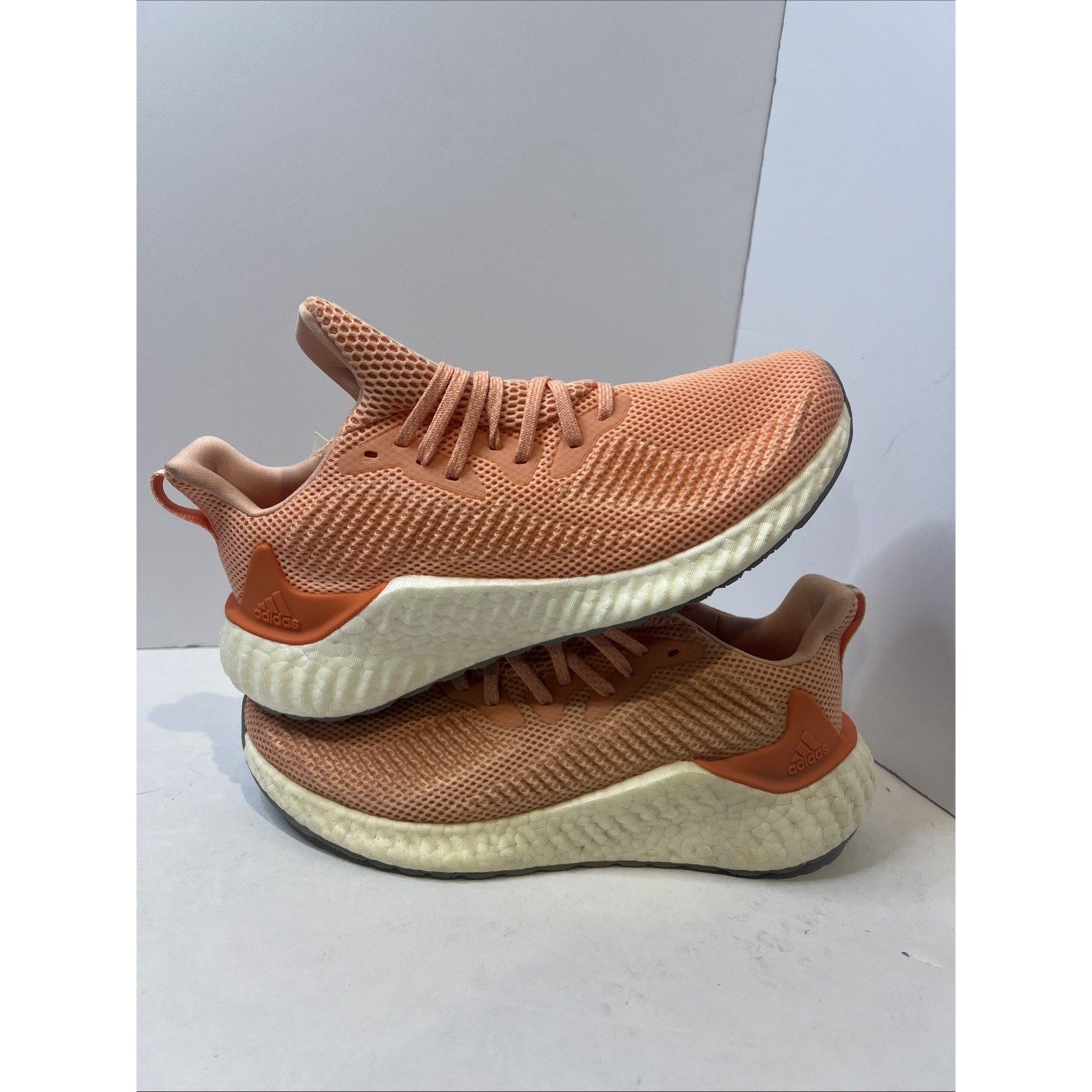 Size 7.5 - Adidas AlphaBoost Semi Coral