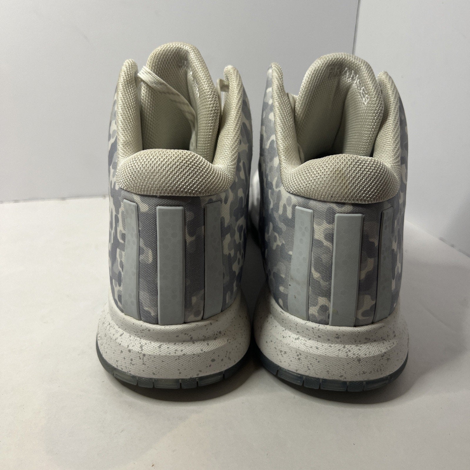 Size 14 - Adidas J Wall 2 White Camo