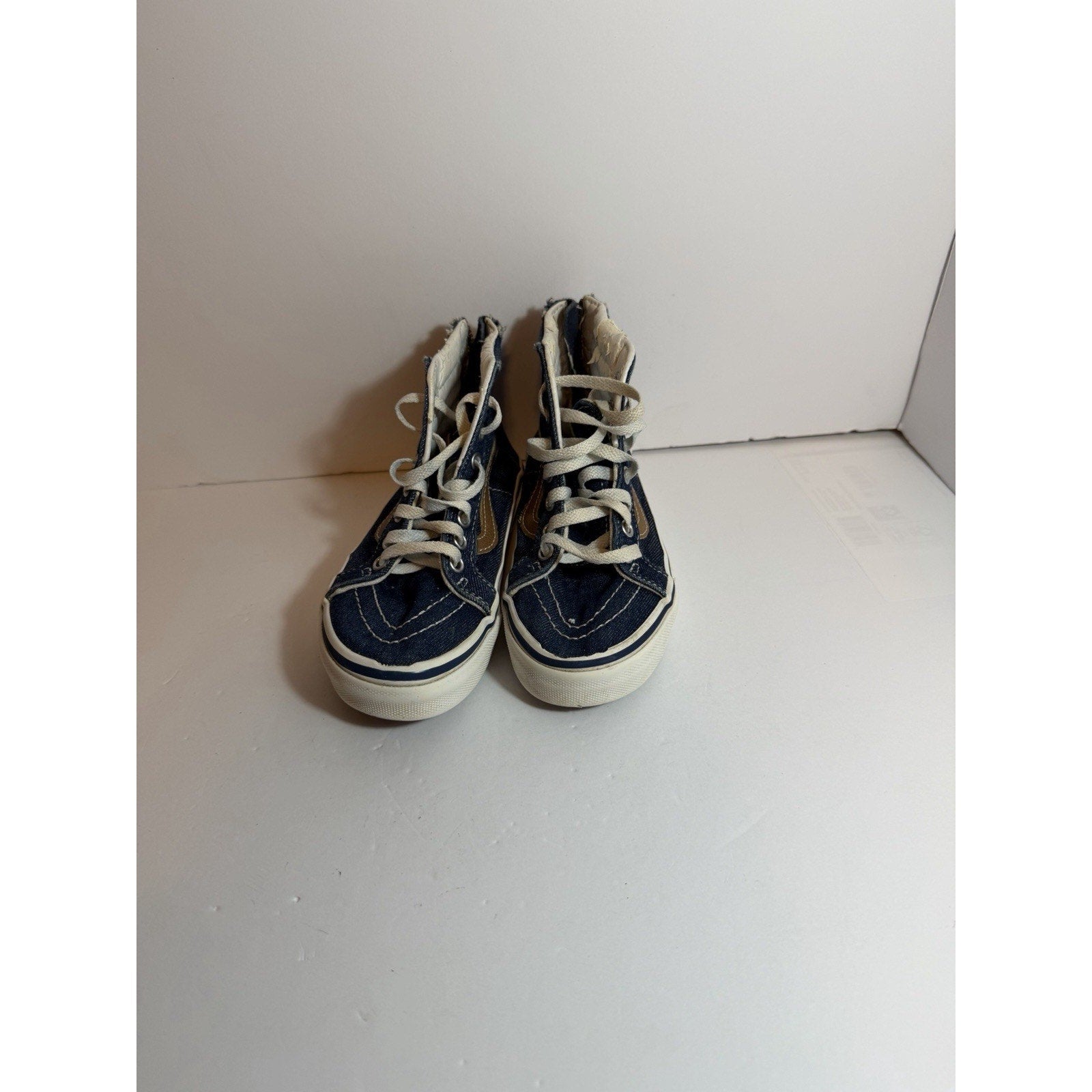 Size 12c - Vans Hightop Denim