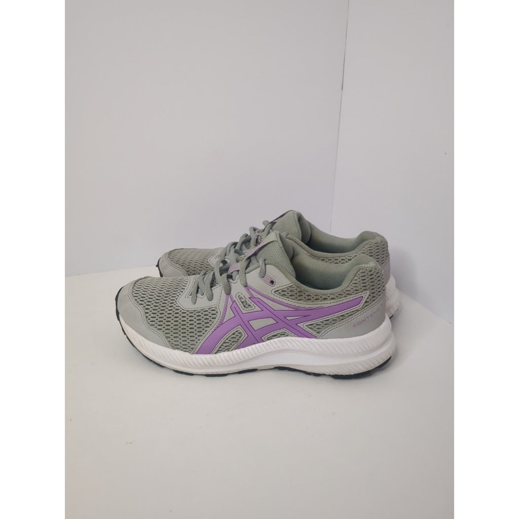 Size 6 Women's - ASICS Gel Contend 5 Mid Grey And Purple