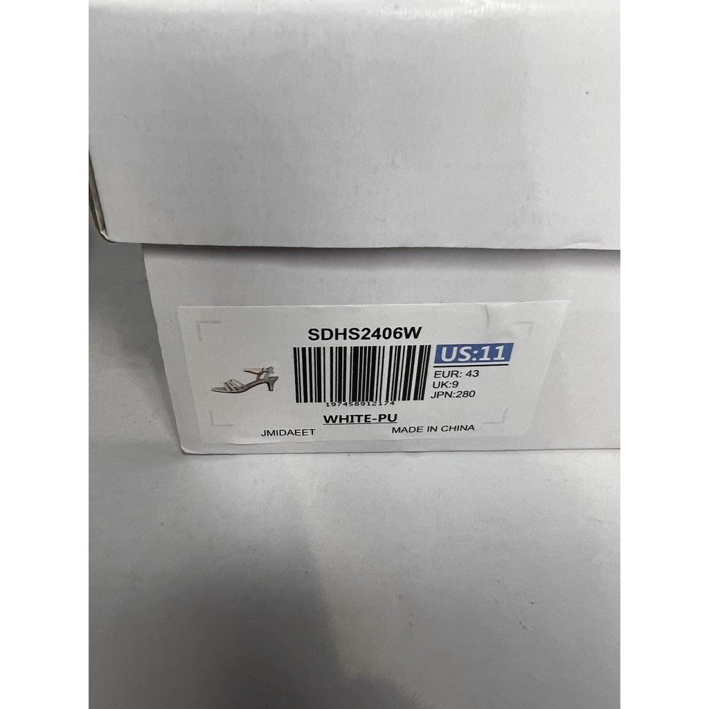 Size 11 Women’s - White Heels Dream Pairs