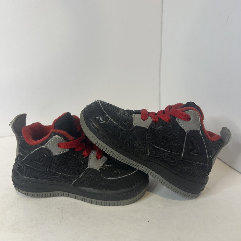 Size 5c - Jordan 4 Fusion Black Laser