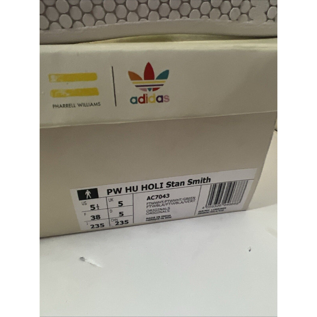 Size 5.5 - adidas Pharrell x Hu Holi x Stan Smith Green