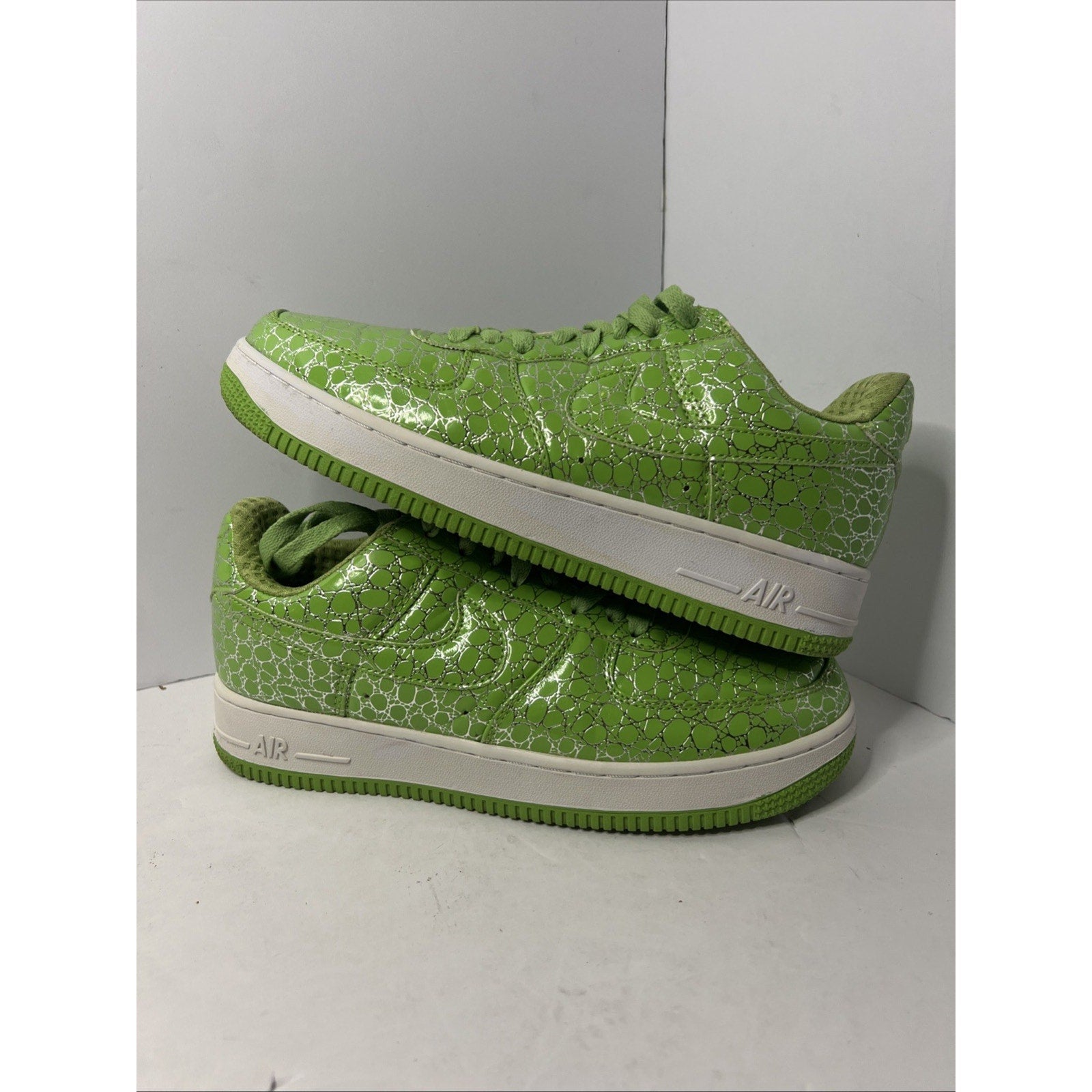 Size 6.5 - Af1 Green Crackle 2002