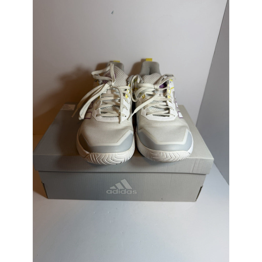 Size 8 Women’s - Adidas Defiant Speed Yellow And Purple