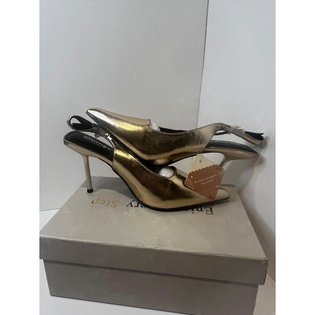 Size 8 Women- Ribong high heels