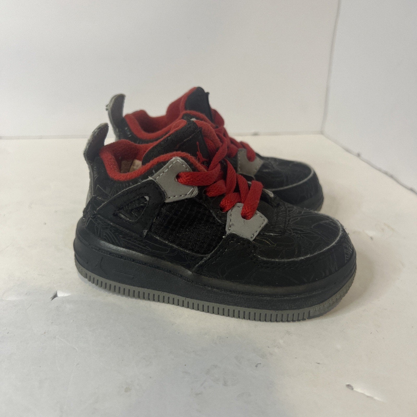 Size 5c - Jordan 4 Fusion Black Laser