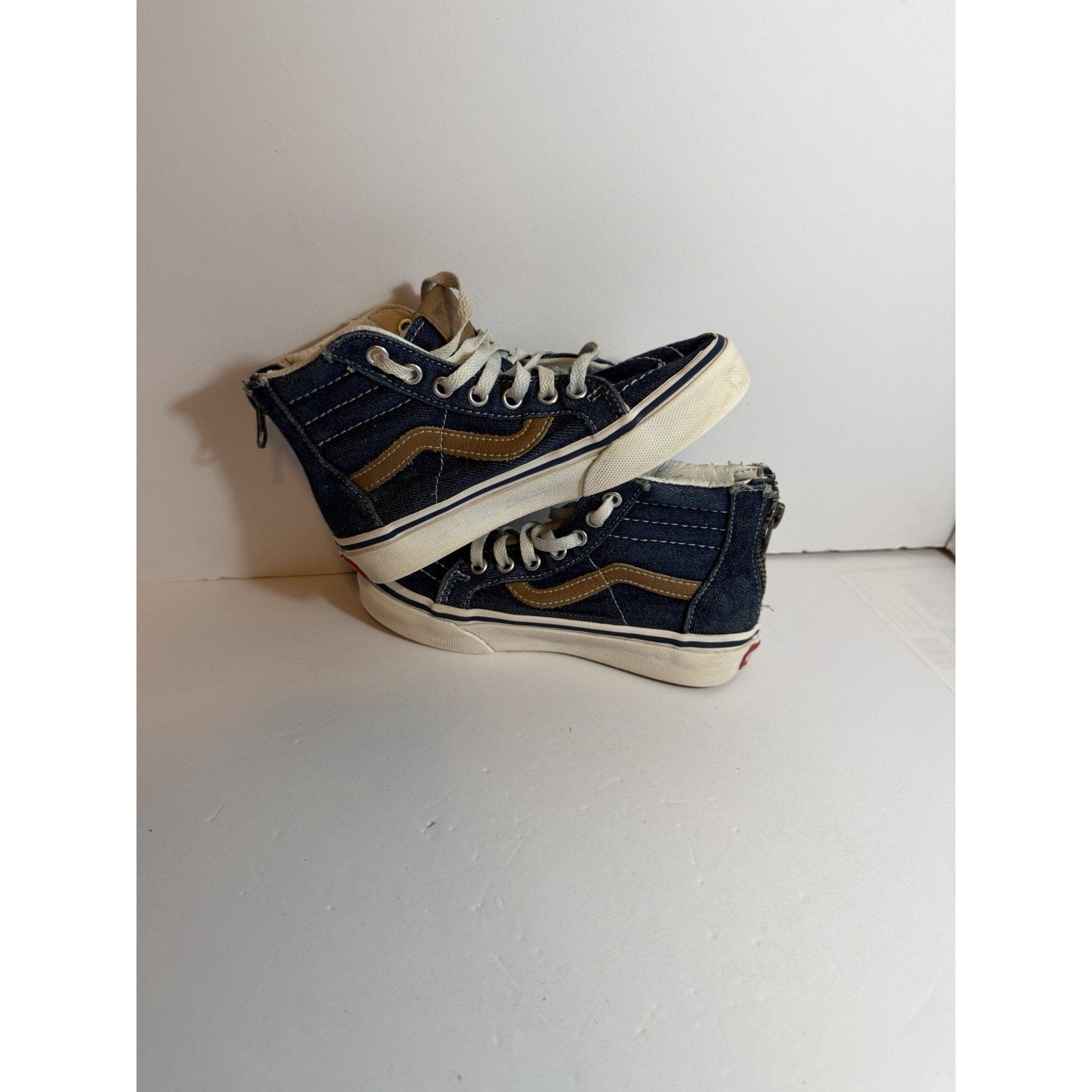 Size 12c - Vans Hightop Denim