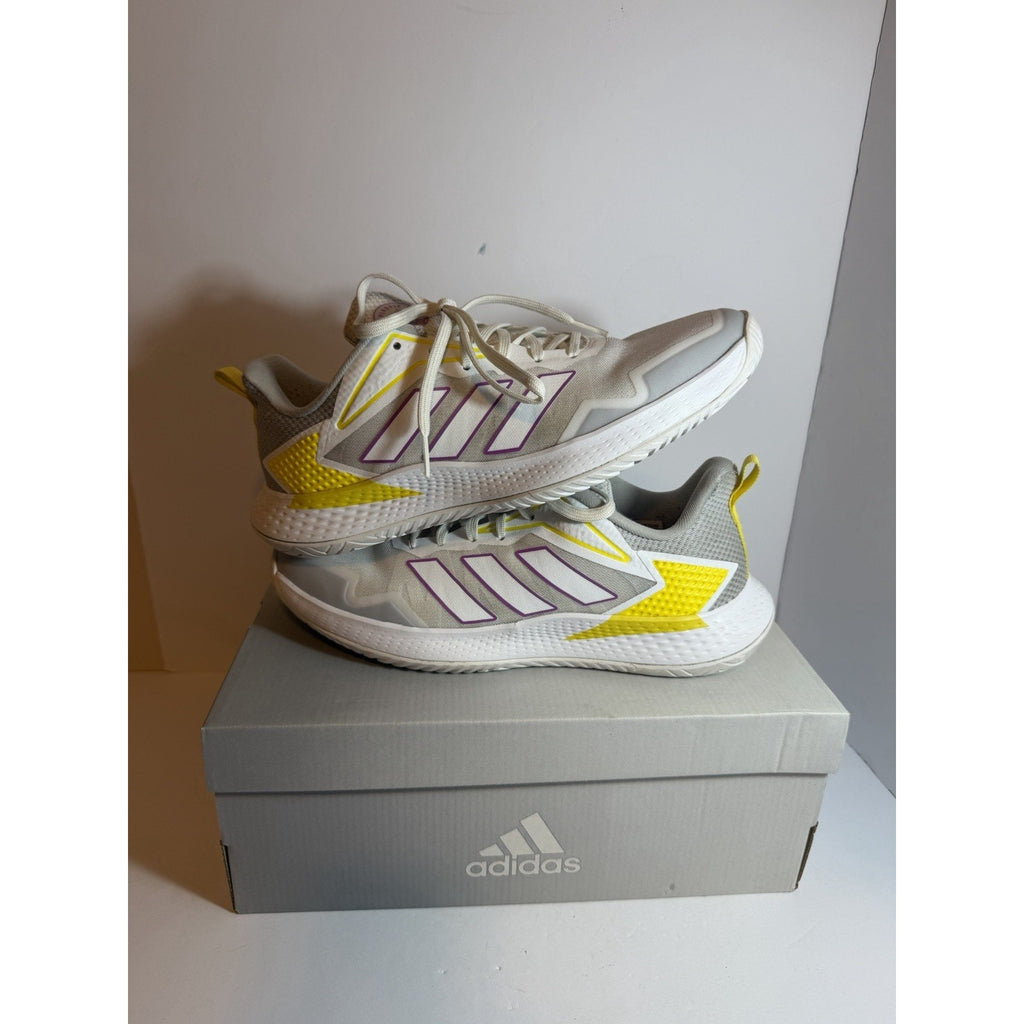 Size 8 Women’s - Adidas Defiant Speed Yellow And Purple
