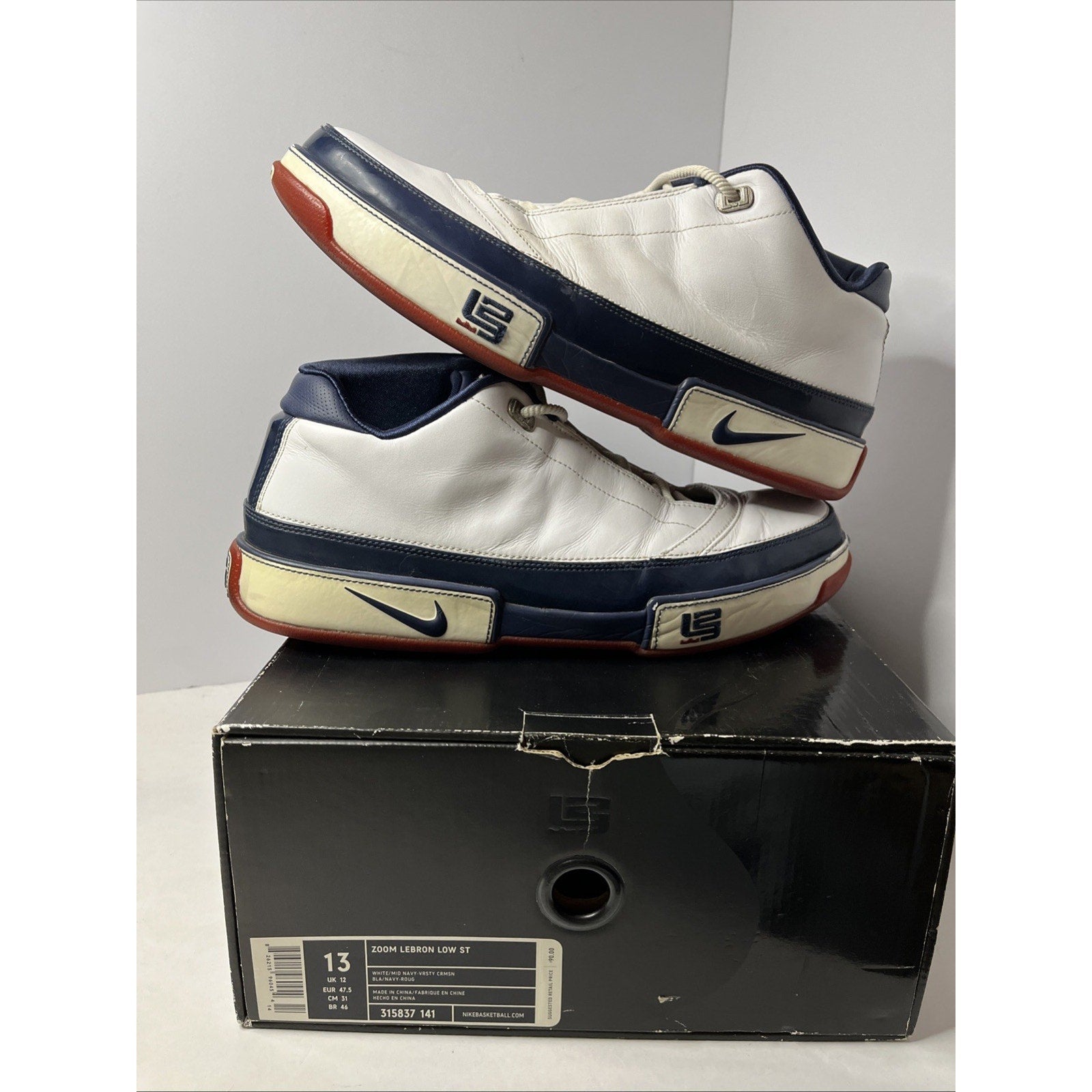 Size 13 - Lebron 2 USA 2007