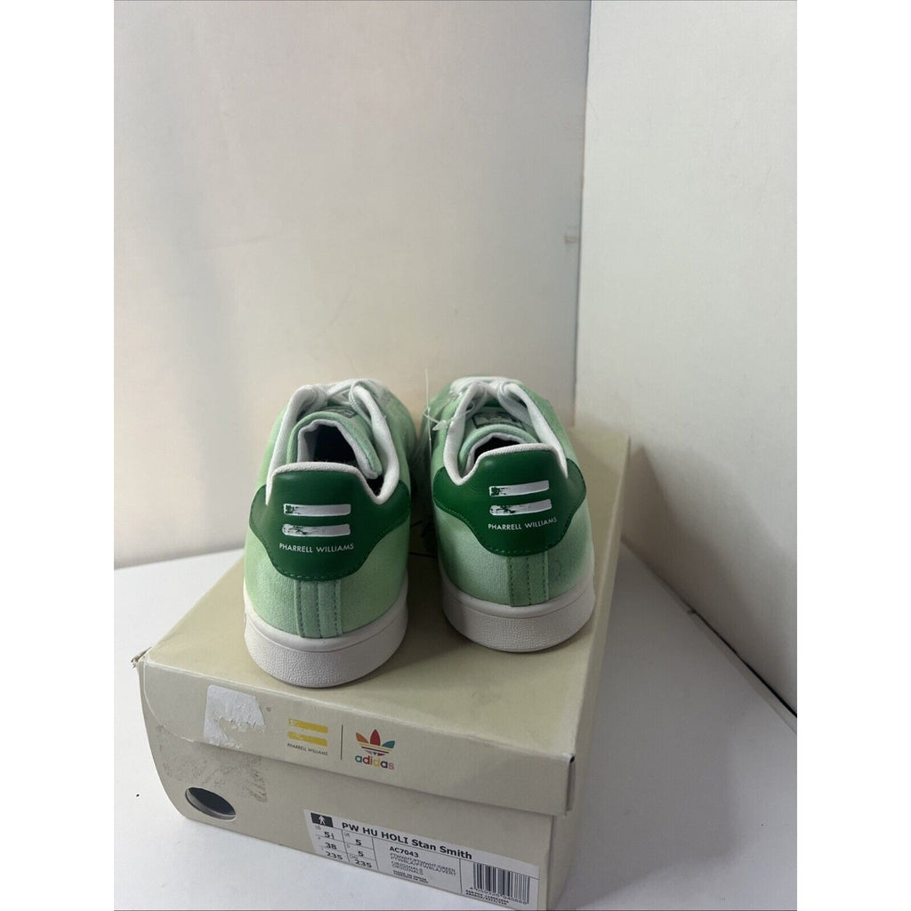 Size 5.5 - adidas Pharrell x Hu Holi x Stan Smith Green