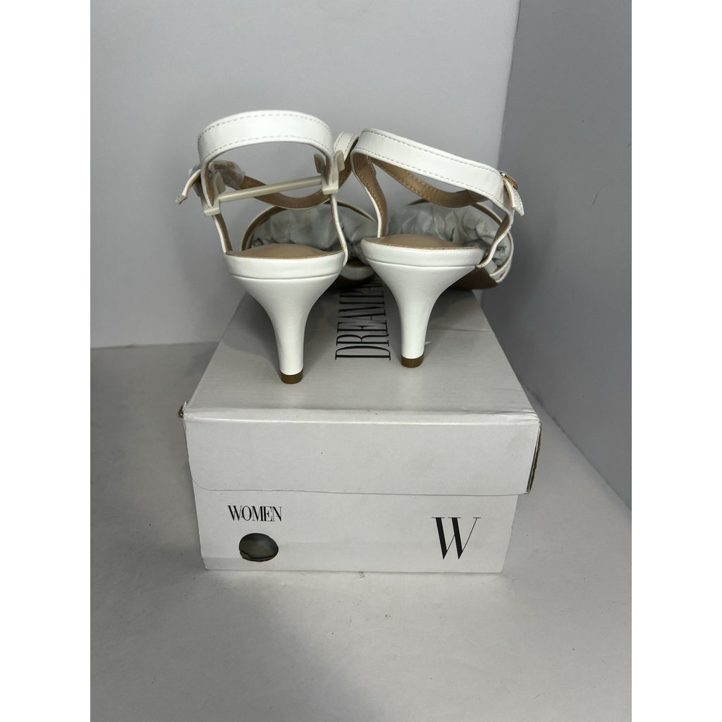 Size 11 Women’s - White Heels Dream Pairs