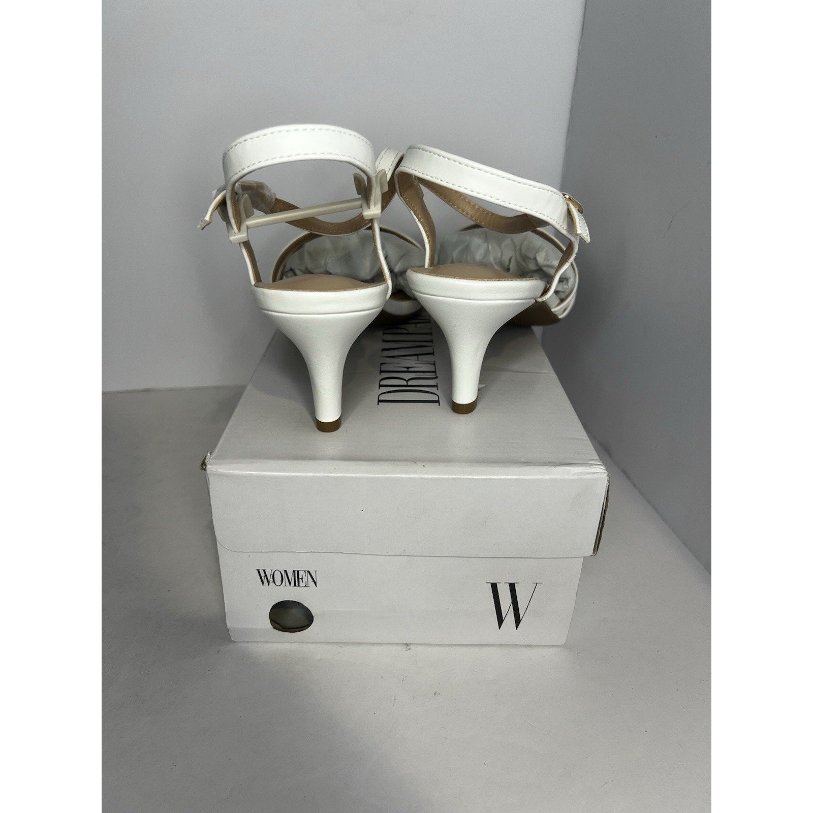 Size 11 Women’s - White Heels Dream Pairs