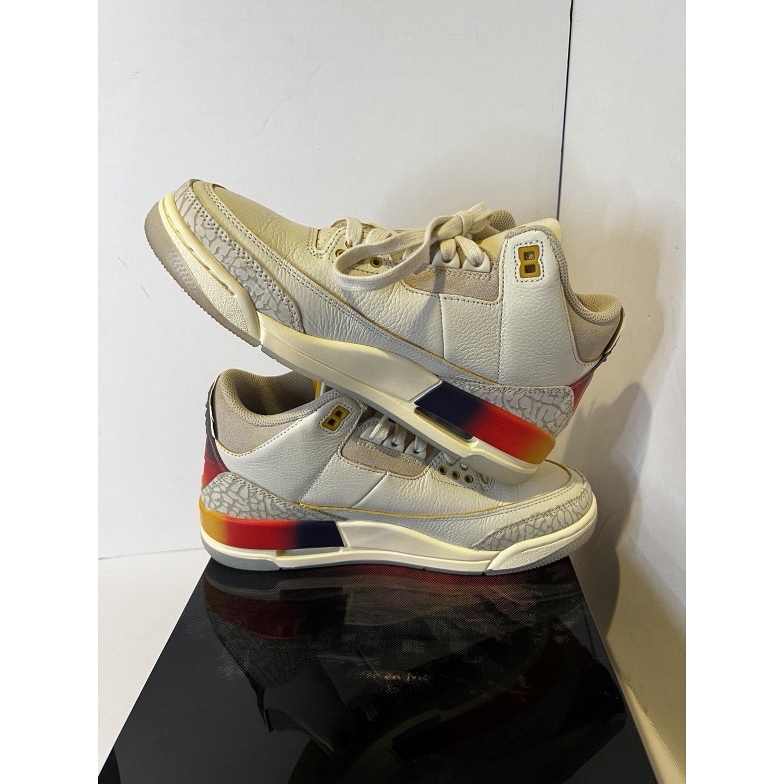 Size 6y - Jordan 3 j balvin sunset