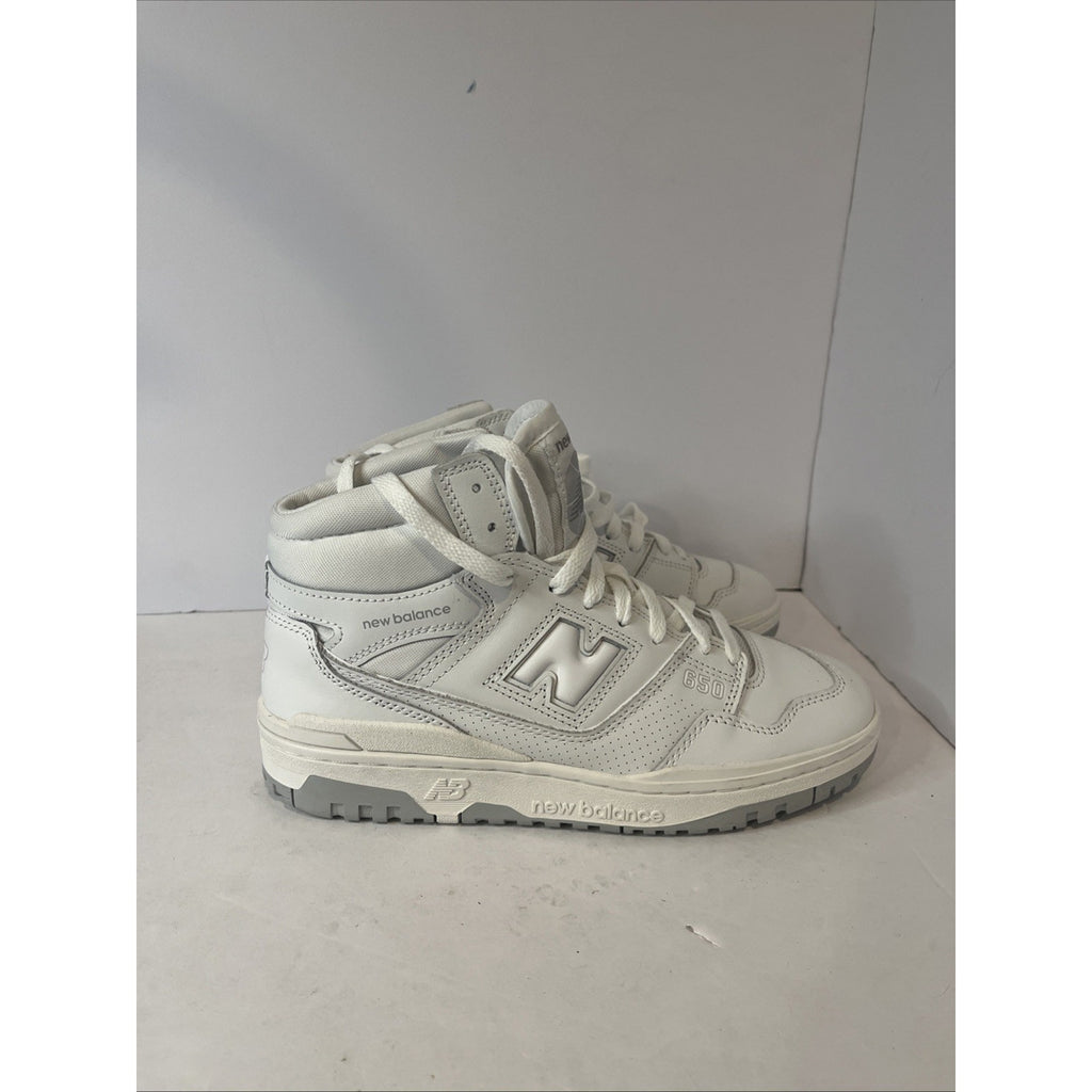 Size 8 Mens - New Balance 650 White