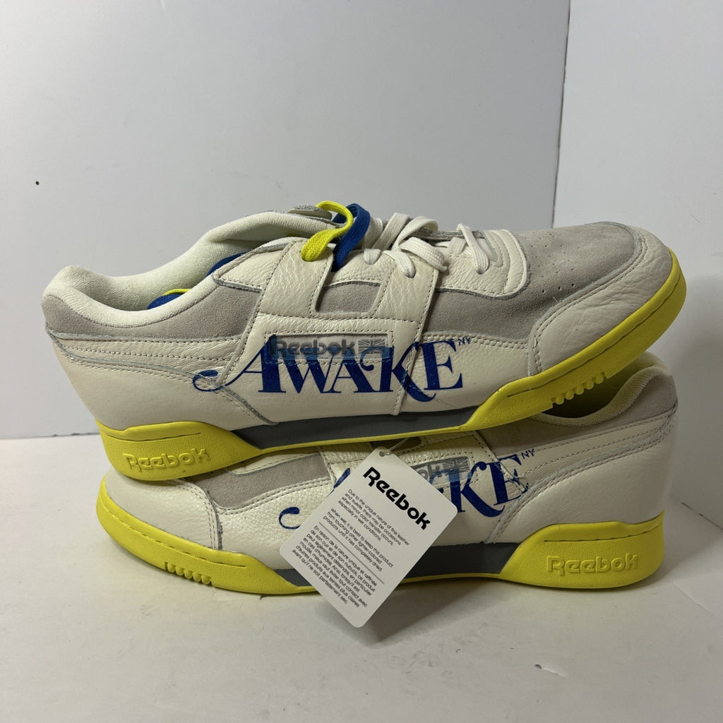 Size 13 - Reebok Awake NY x Workout Low Chalk