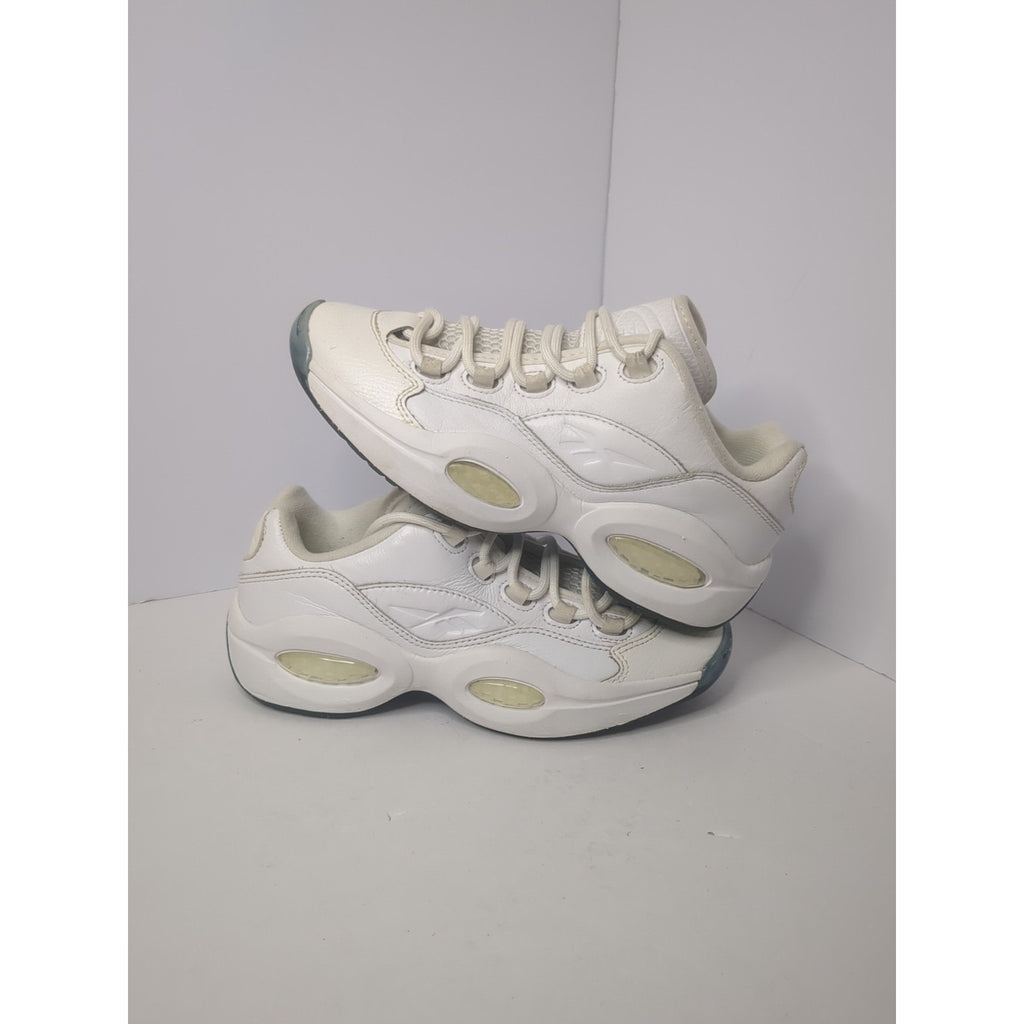 Size 6.5 - Reebok Question Low White Grey