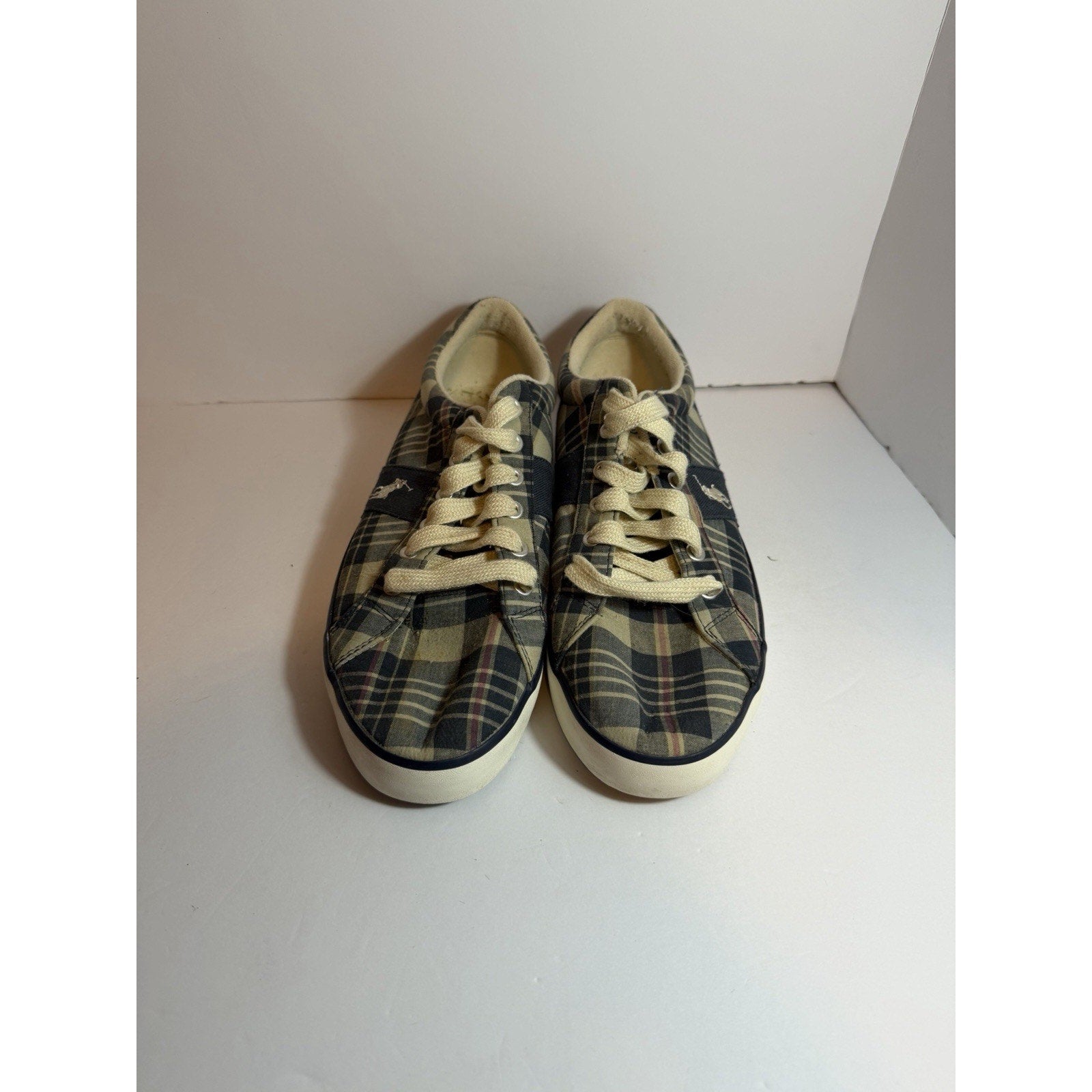Size 10 - Polo Plaid Dress Shoes