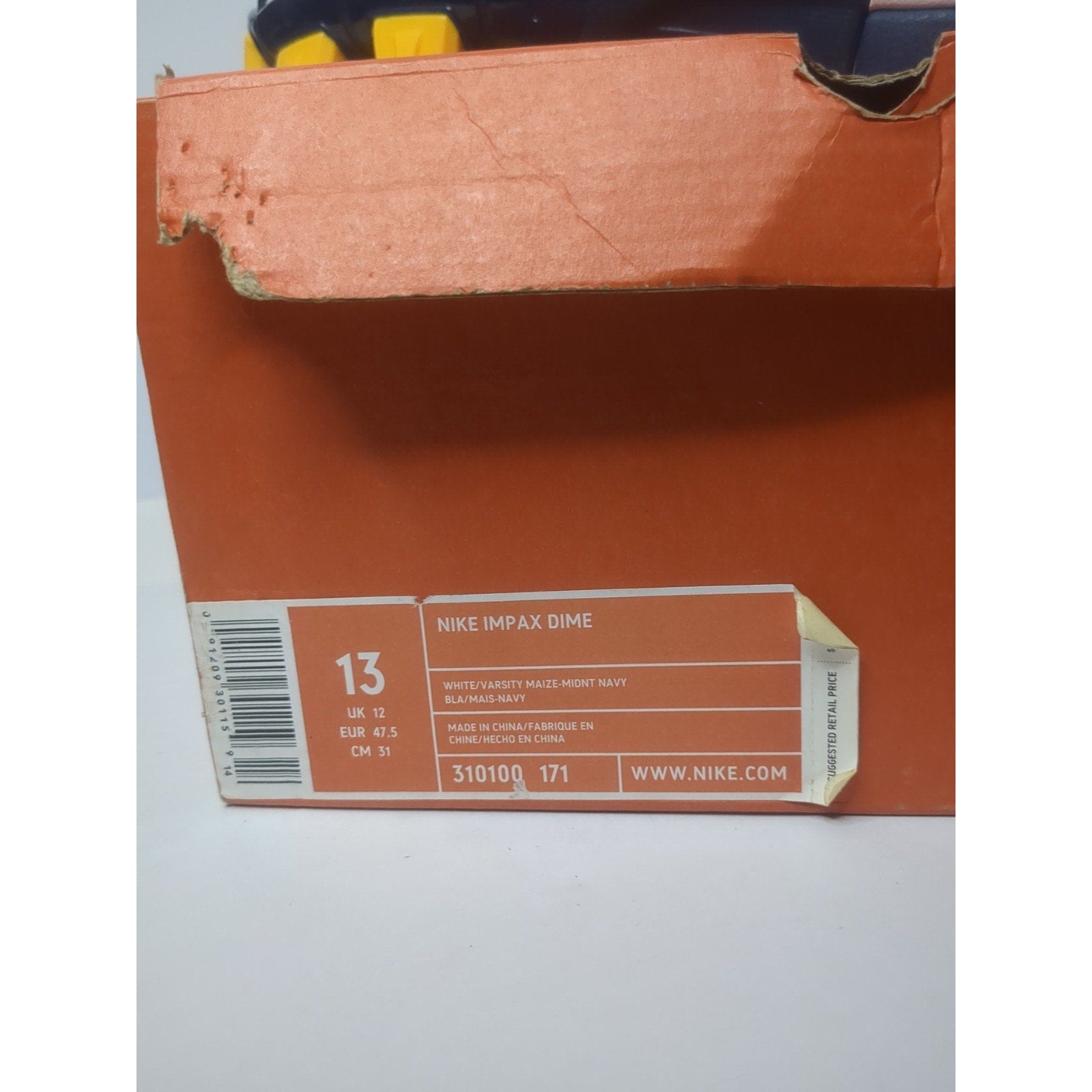 Size 13- Nike Imp Ax Dime