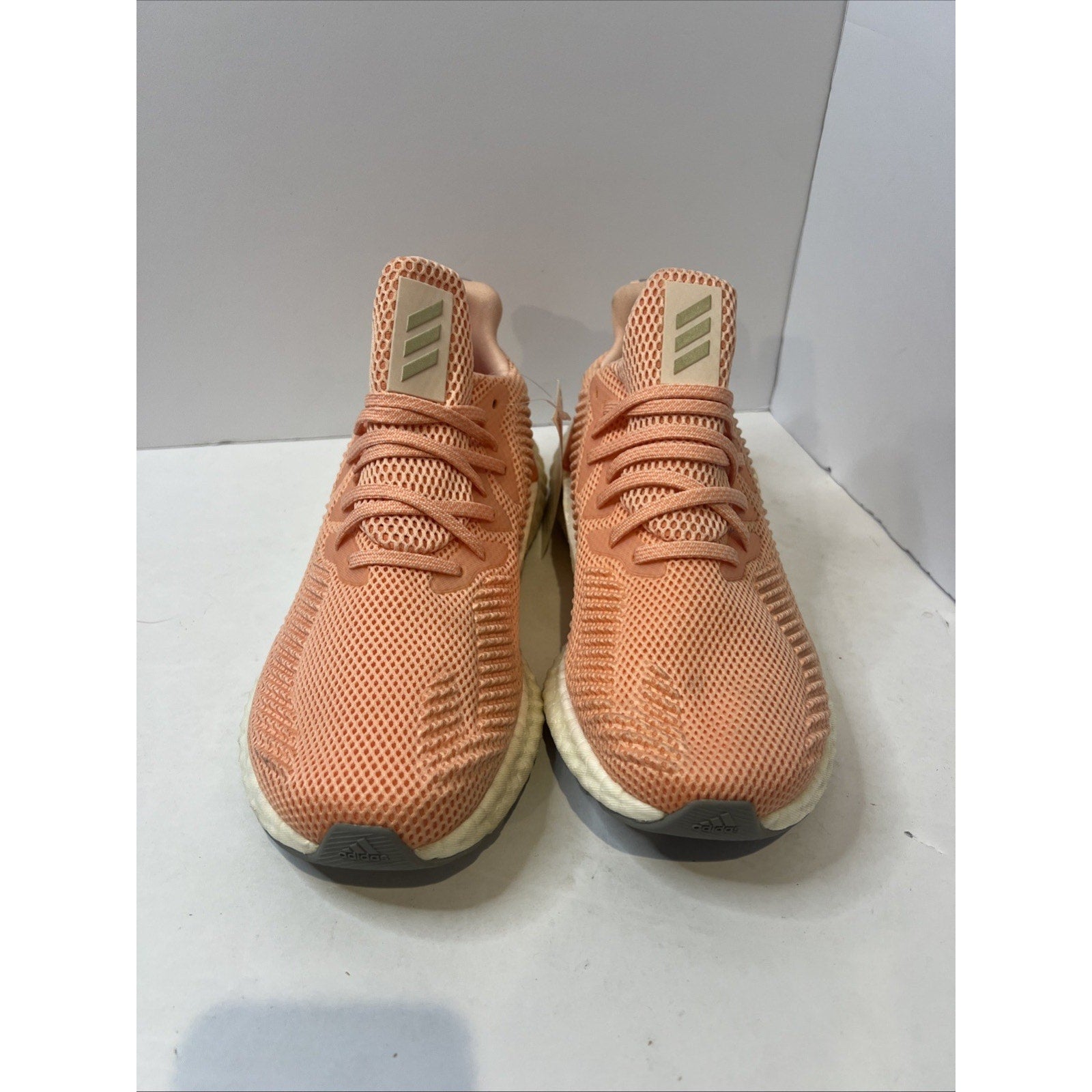 Size 7.5 - Adidas AlphaBoost Semi Coral