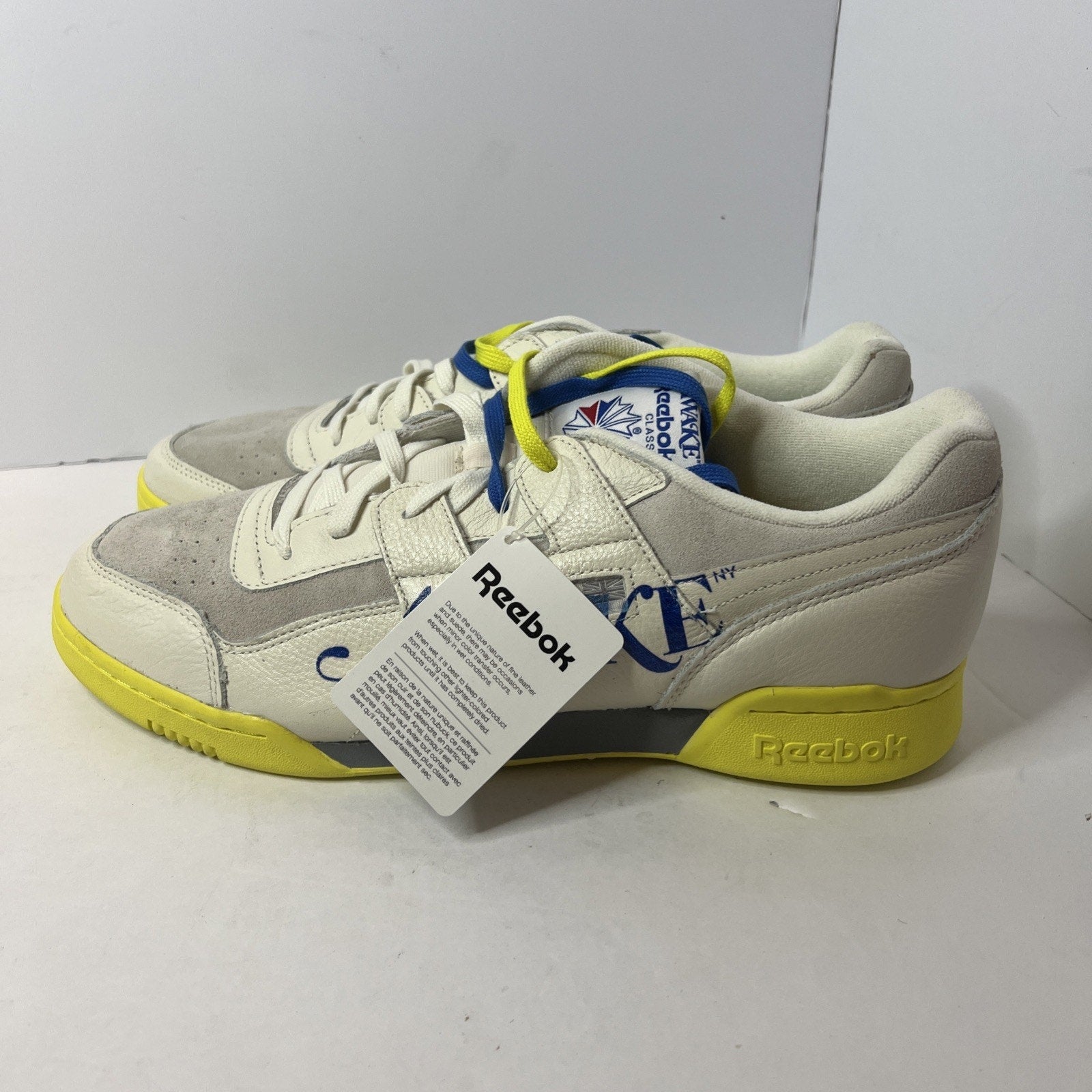 Size 13 - Reebok Awake NY x Workout Low Chalk