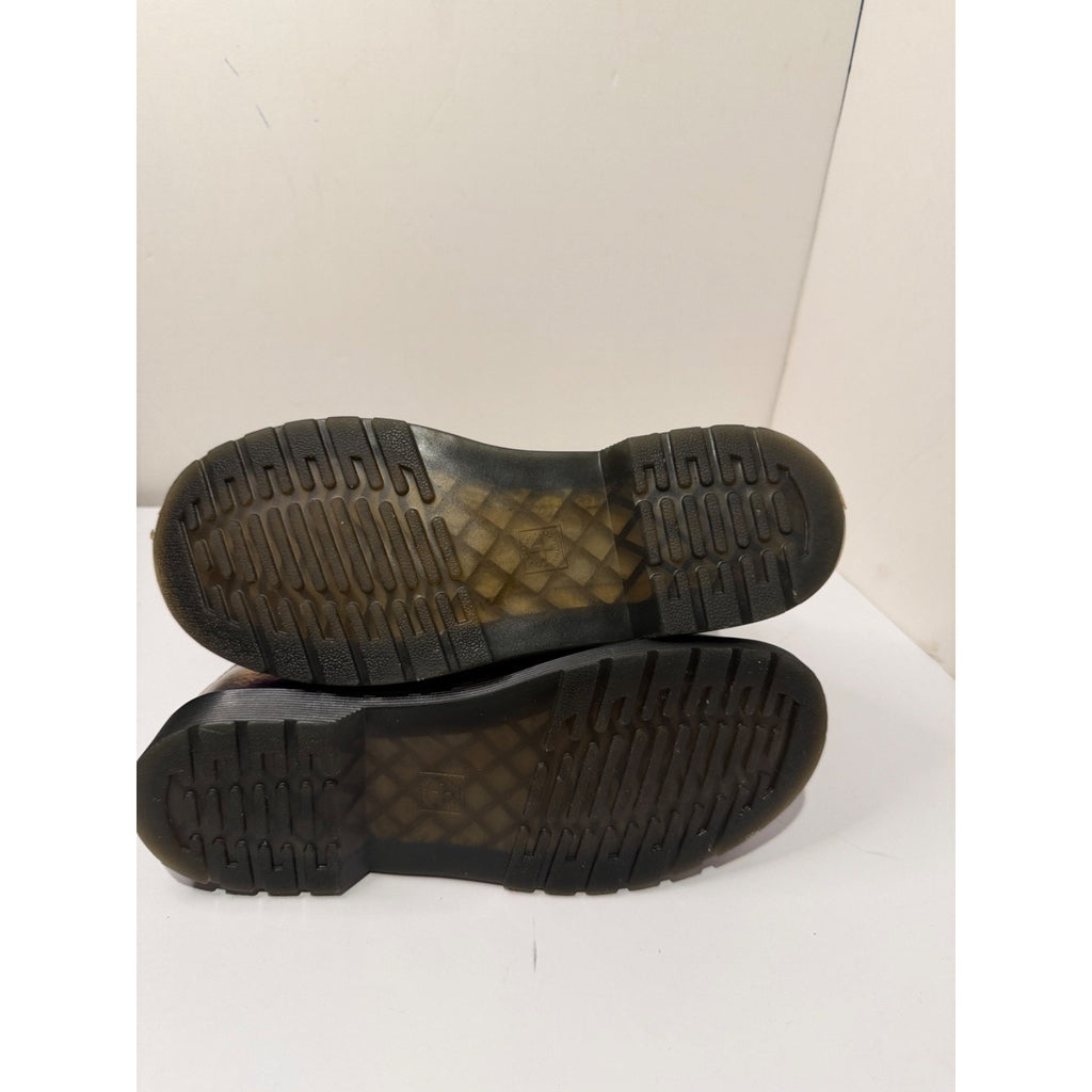 Dr Martens Junior 1460 Rainbow Crinkle Leather Lace Up Boots toddler Size 7