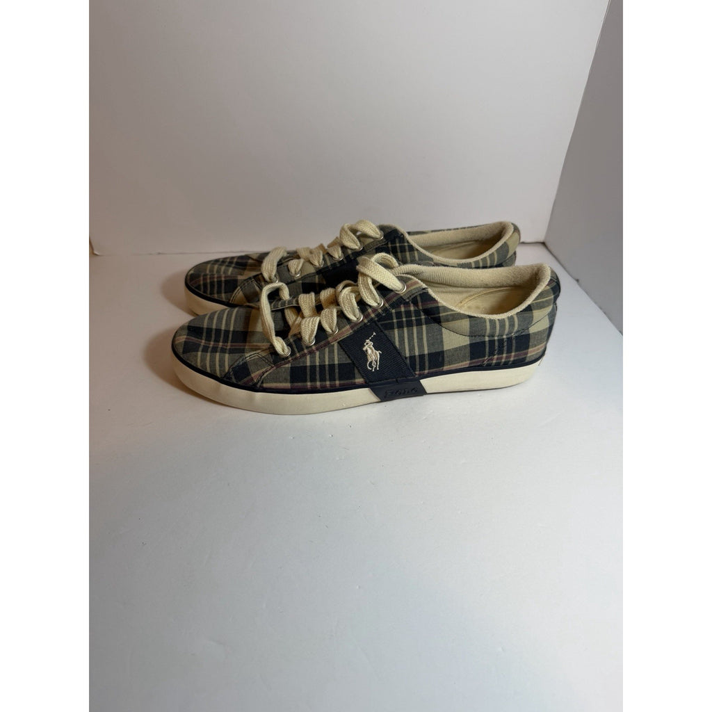 Size 10 - Polo Plaid Dress Shoes