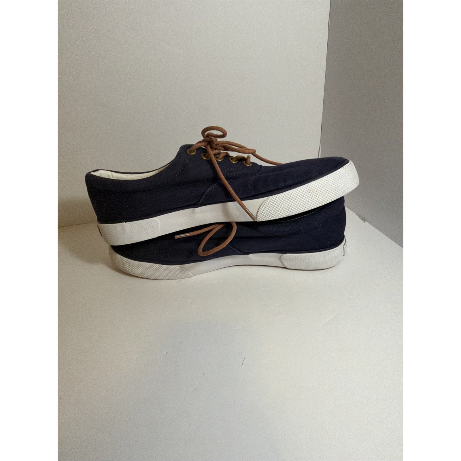 Size 9.5 - Polo Canvas Dress Shoes