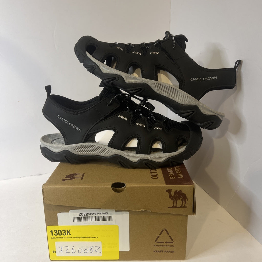 Size 8.5 - Camel Crown Sandals Black