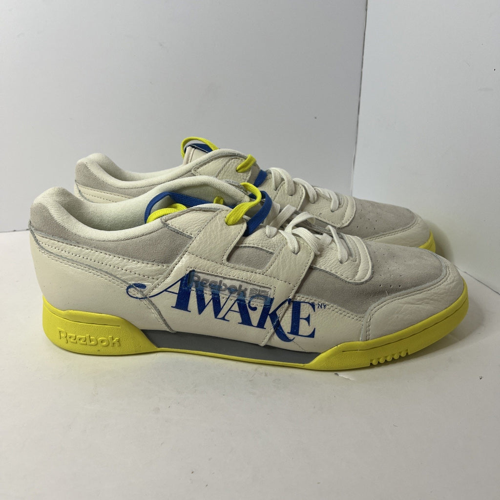 Size 13 - Reebok Awake NY x Workout Low Chalk