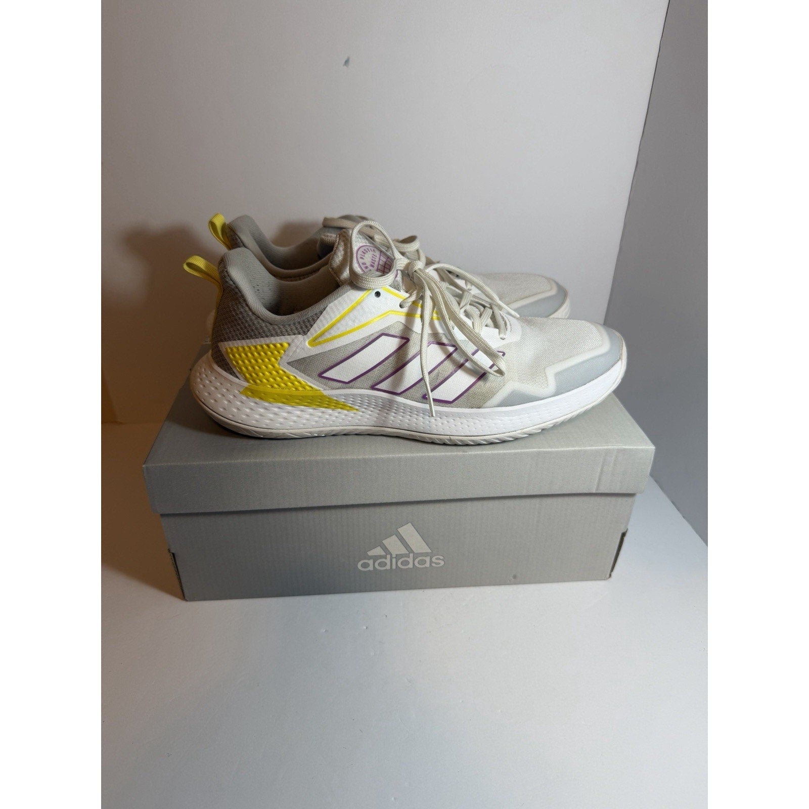 Size 8 Women’s - Adidas Defiant Speed Yellow And Purple