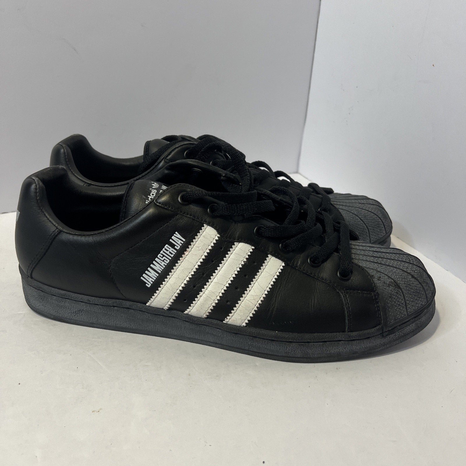 Size 14 - Jam Master Jay Adidas Shell Toes