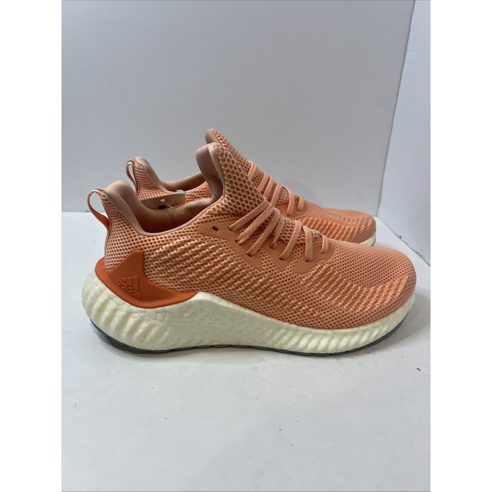Size 7.5 - Adidas AlphaBoost Semi Coral