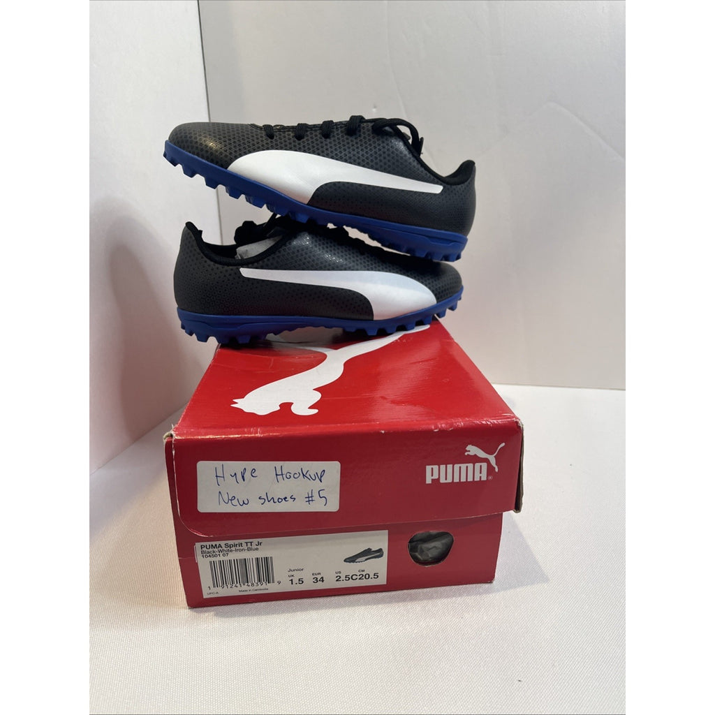 Size 2.5 Y Puma Spirit TT Jr Cleats