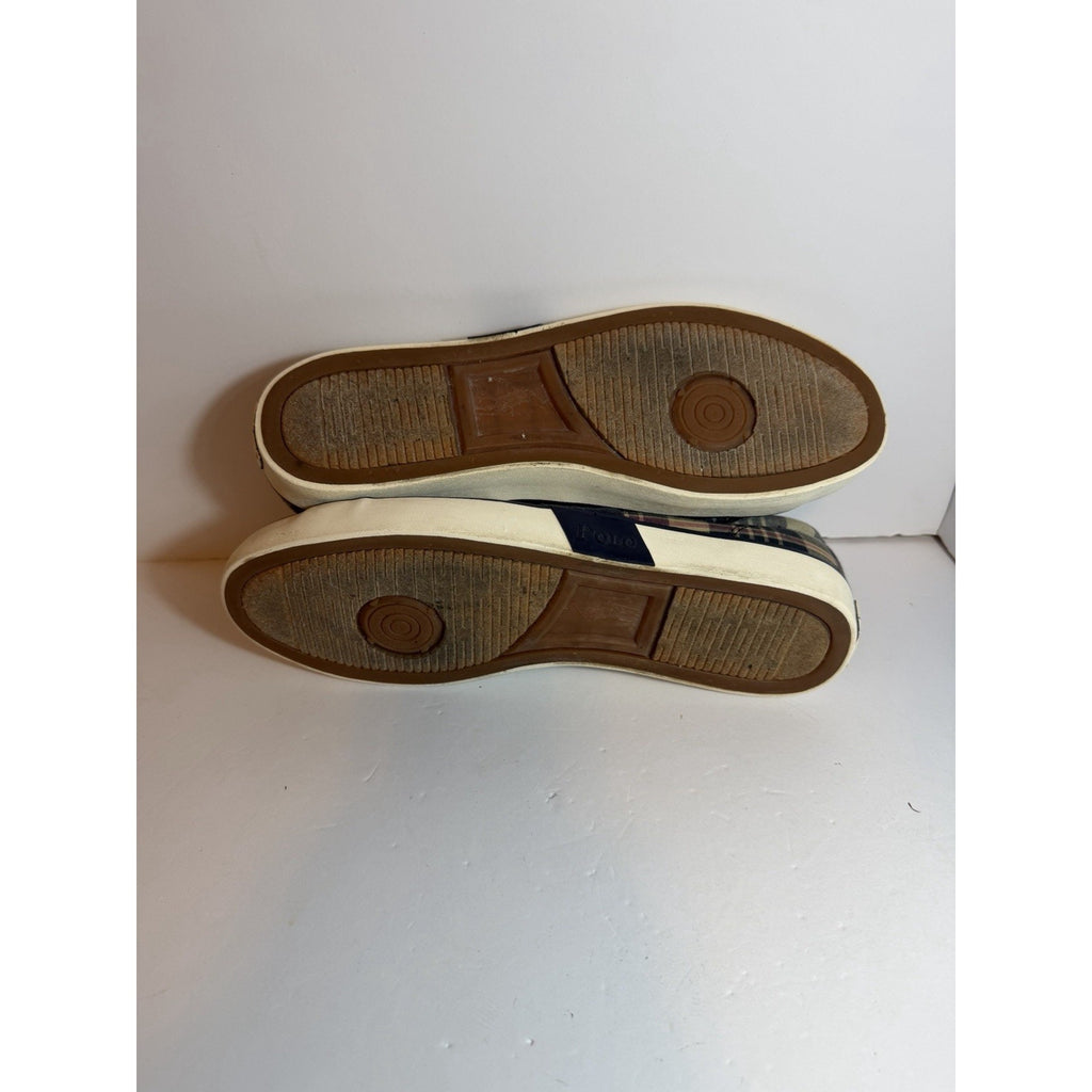 Size 10 - Polo Plaid Dress Shoes