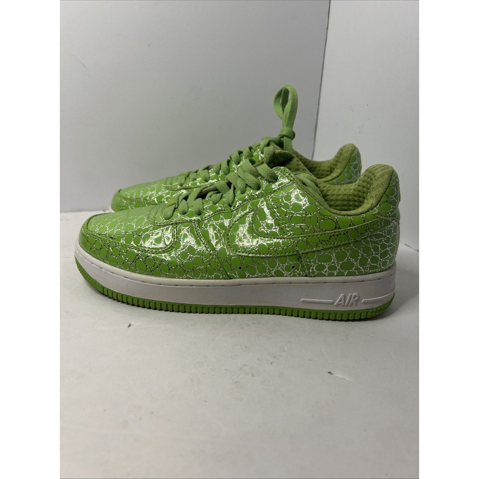 Size 6.5 - Af1 Green Crackle 2002