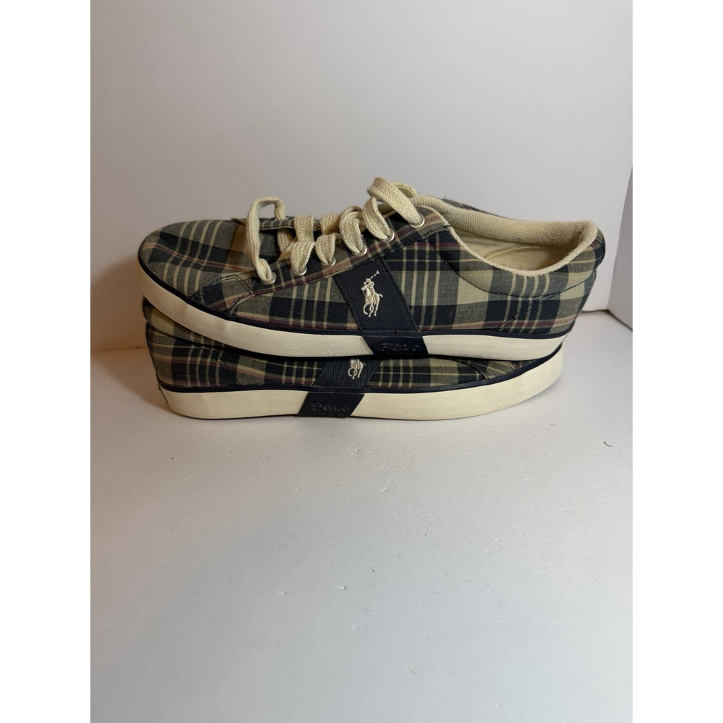 Size 10 - Polo Plaid Dress Shoes