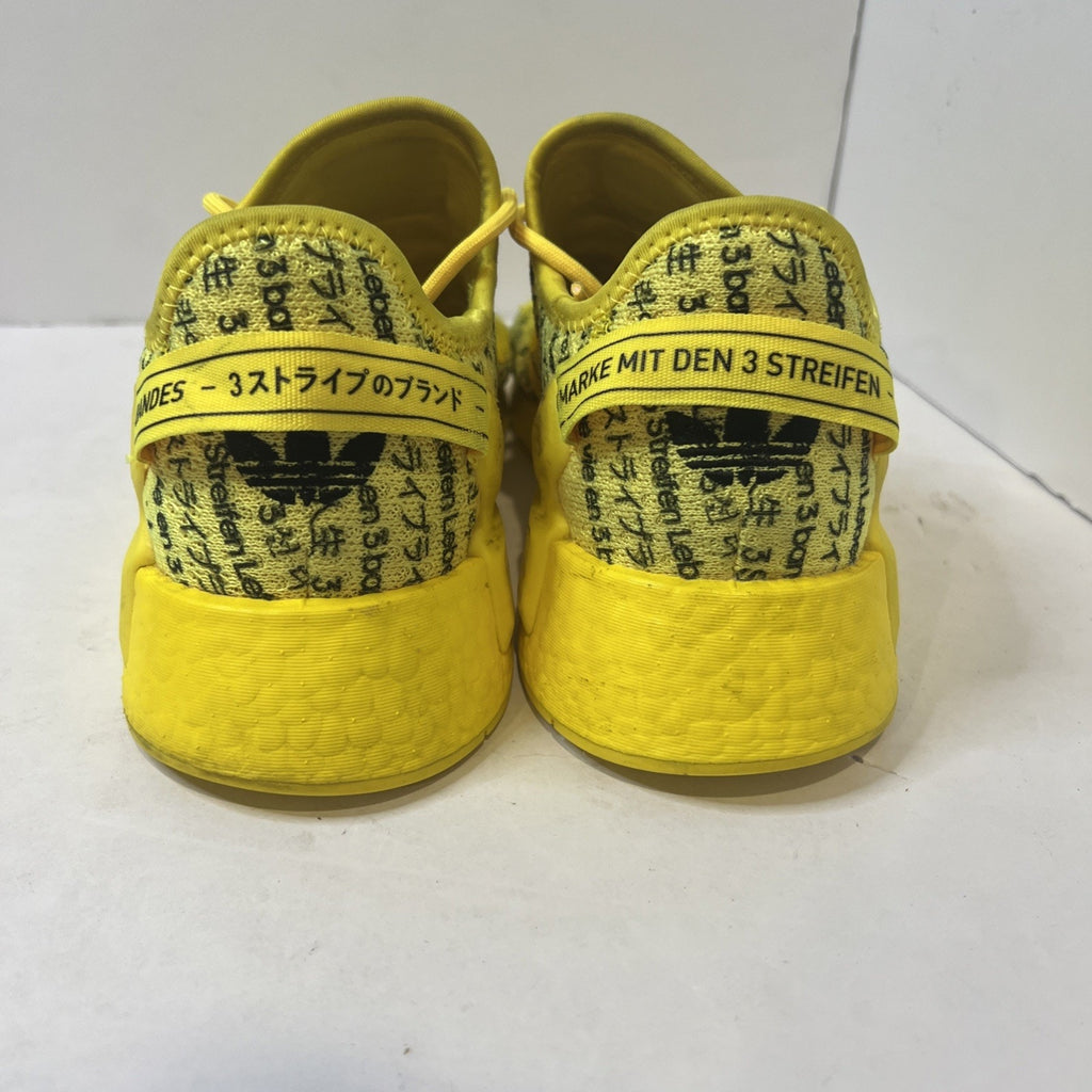 Size 6y - Adidas Nmd Yellow All Over Logo