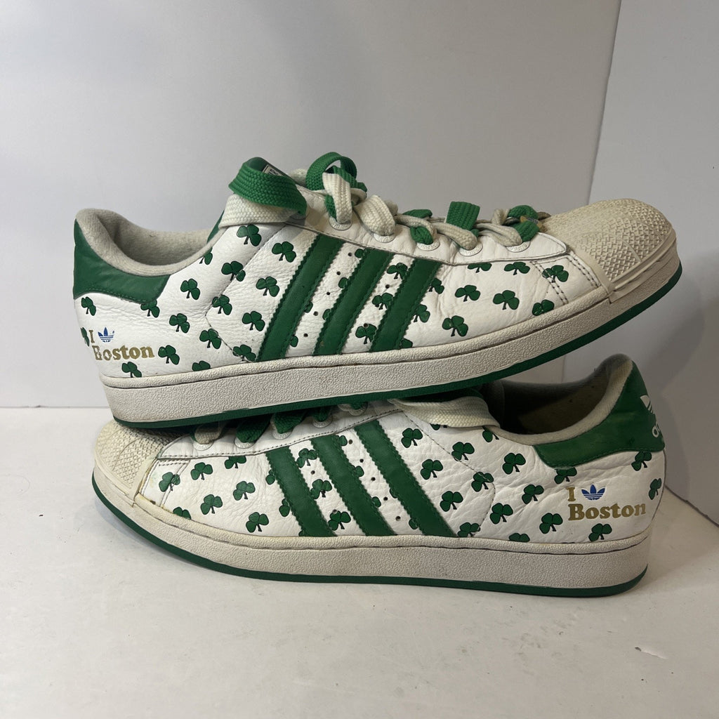 Size 14 - Adidas Super Star Boston Celtics Vintage 2005