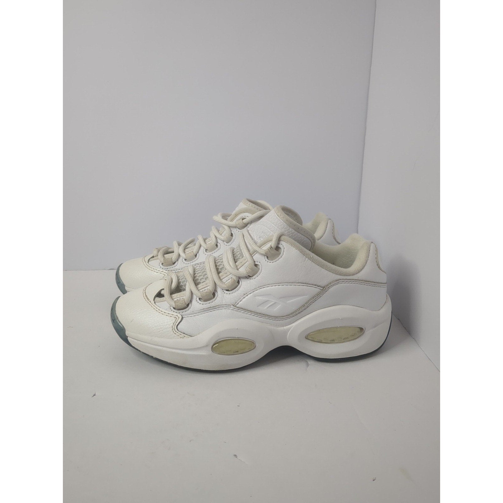 Size 6.5 - Reebok Question Low White Grey