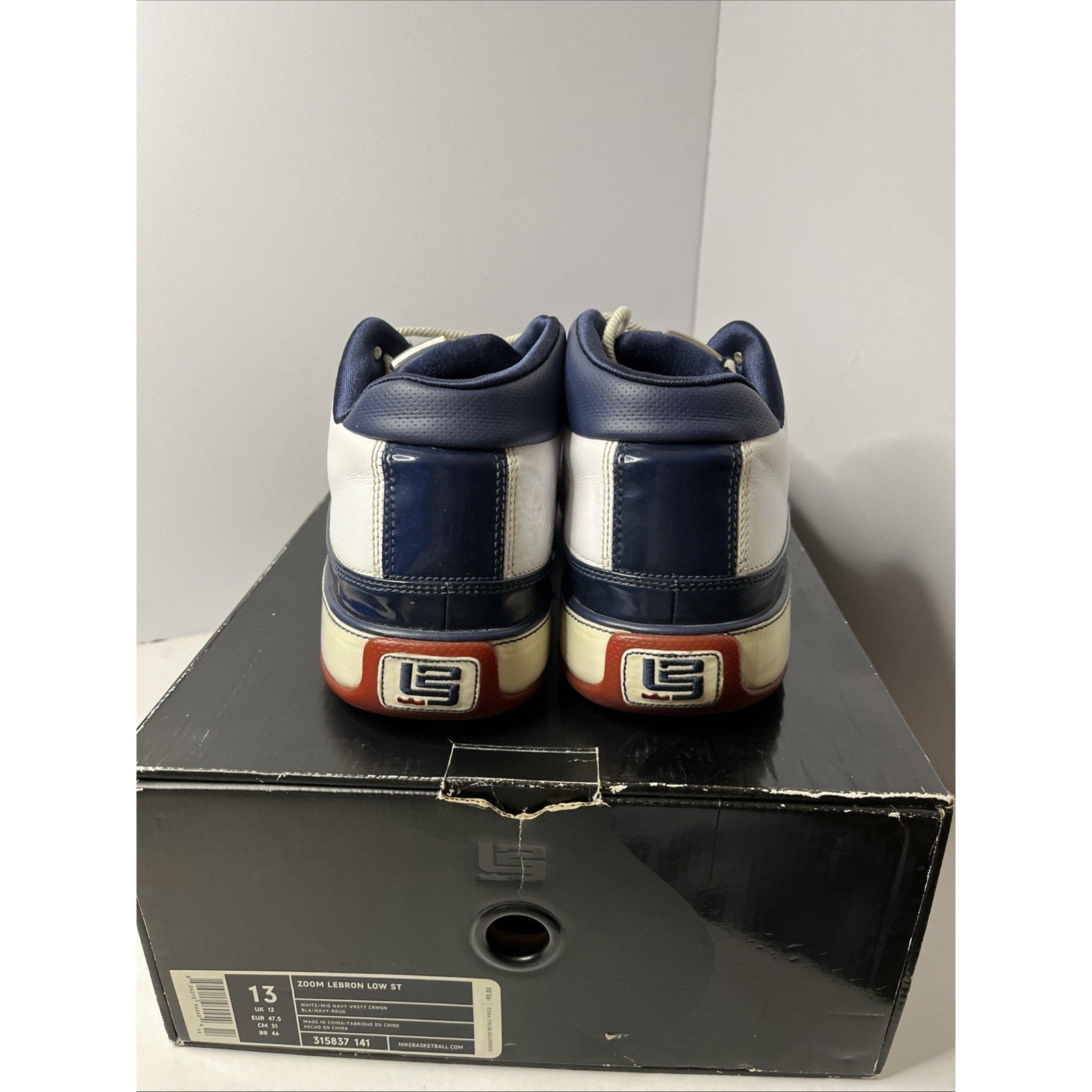 Size 13 - Lebron 2 USA 2007