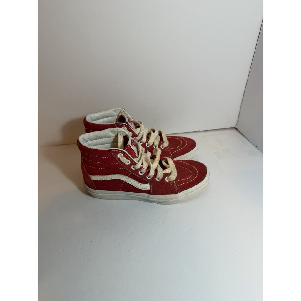 Size 2y - Vans Hightop Red