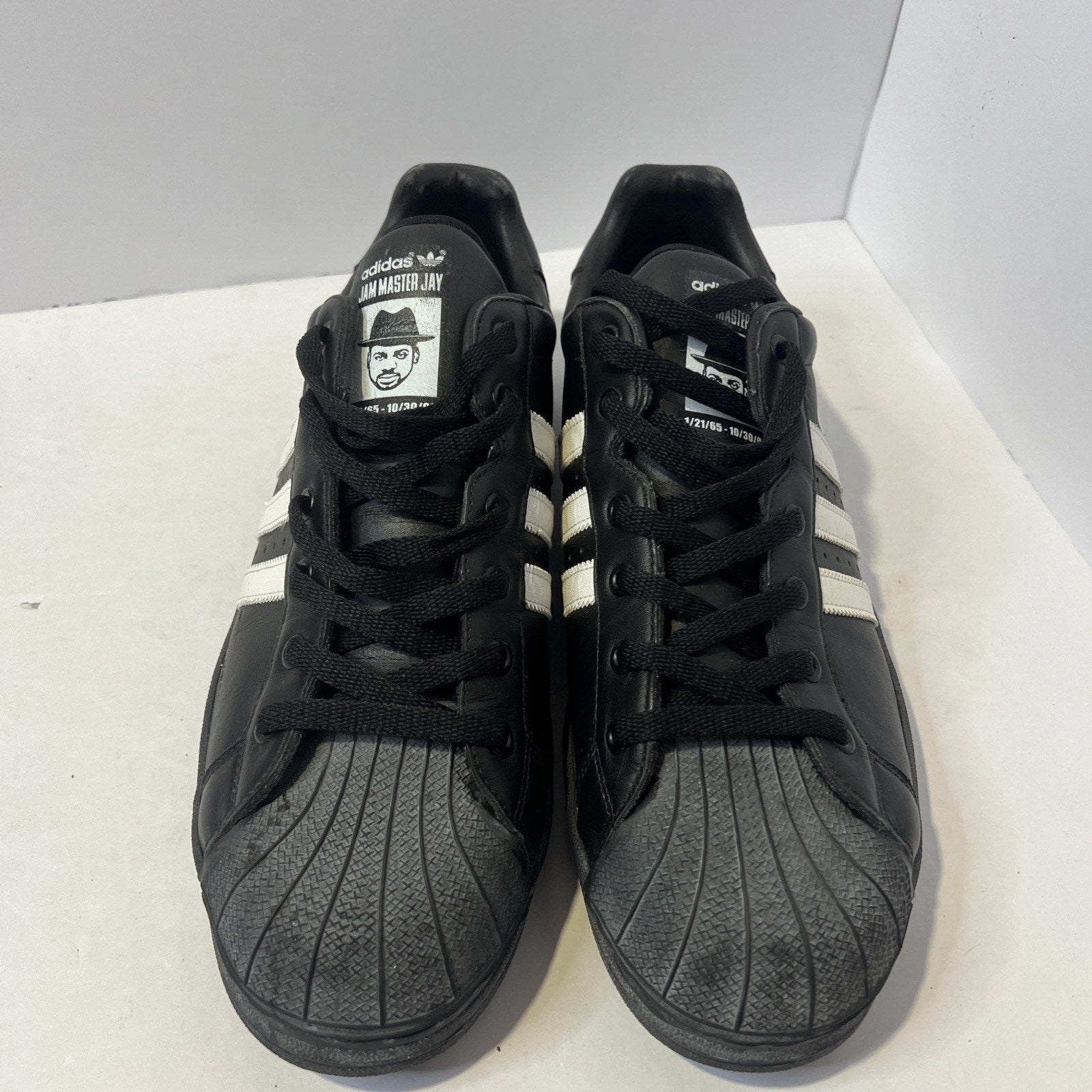 Size 14 - Jam Master Jay Adidas Shell Toes