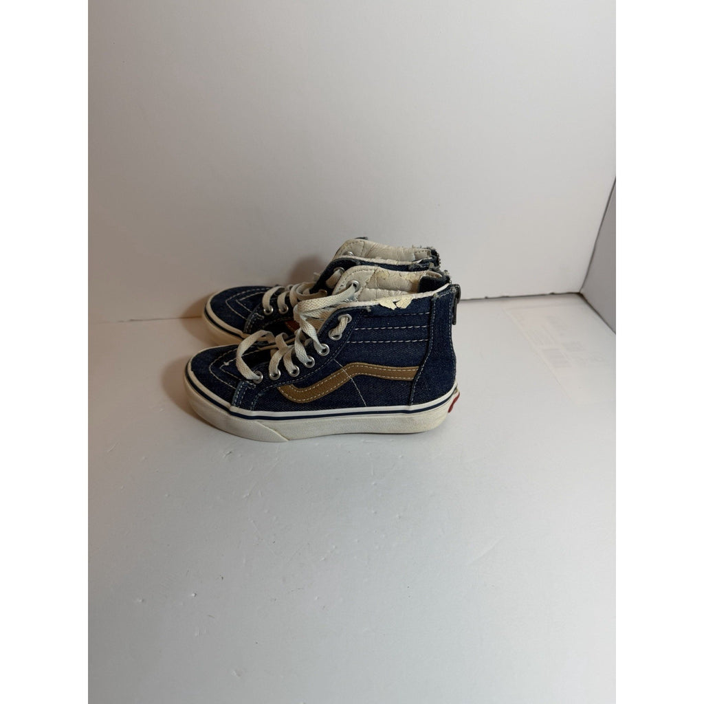 Size 12c - Vans Hightop Denim