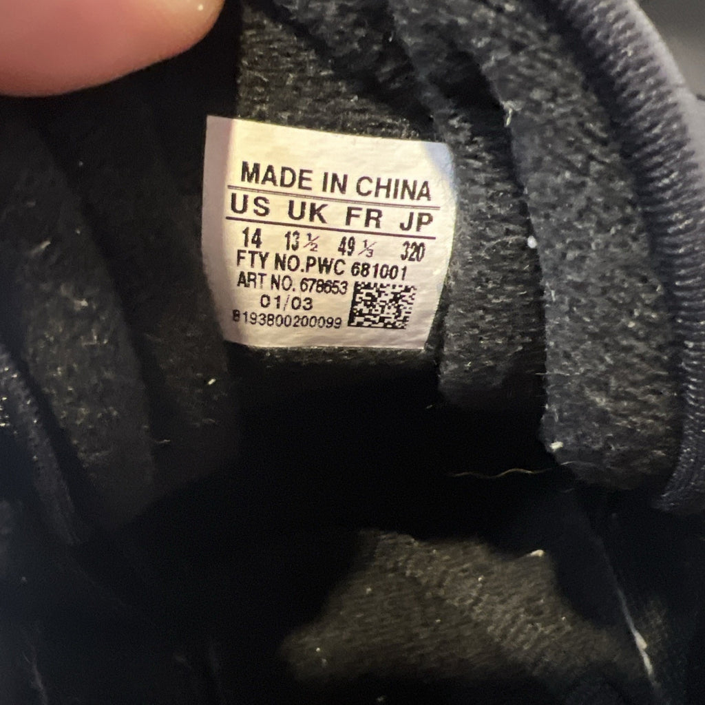 Size 14 - Jam Master Jay Adidas Shell Toes