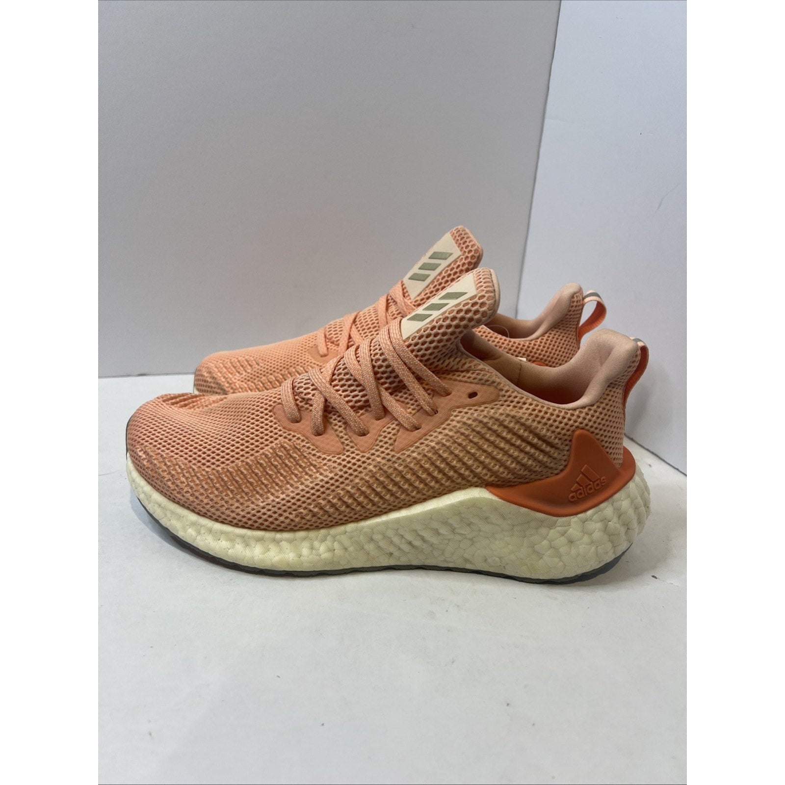 Size 7.5 - Adidas AlphaBoost Semi Coral
